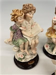 (4) Guiseppe Armani Figurines