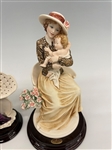 (2) Guiseppe Armani Figurines