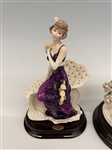 (2) Guiseppe Armani Figurines