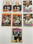 Pittsburgh Steelers Star Trading Cards: Terry Bradshaw, Harris, Blount, Swann