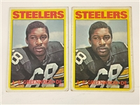 Pittsburgh Steelers Star Trading Cards: Terry Bradshaw, Harris, Blount, Swann