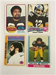 Pittsburgh Steelers Star Trading Cards: Terry Bradshaw, Harris, Blount, Swann