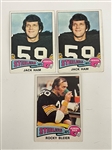 Pittsburgh Steelers Star Trading Cards: Terry Bradshaw, Harris, Blount, Swann