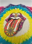 1994 The Rolling Stones Liquid Blue Tie Dye T-Shirt