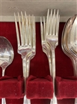 Oneida Community Lady Hamilton Silver Plate Flatware Set Service for 6