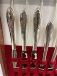 Oneida Community Lady Hamilton Silver Plate Flatware Set Service for 6
