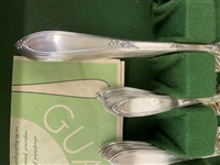 William Rogers A1 Plus Silver Plate Flatware Set With Case