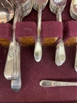 1847 Rogers IS Adoration Silver Plate Flatware Set