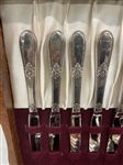 1847 Rogers IS Adoration Silver Plate Flatware Set