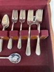 1847 Rogers IS Adoration Silver Plate Flatware Set