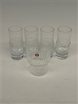 (5) Made in Finland Cordial Glasses