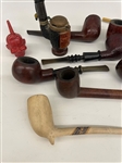 (14) Group of Smoking Pipes 