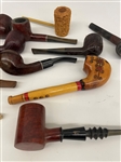 (14) Group of Smoking Pipes 