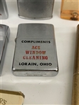 (10) Lighters (1) Pack of Antique Cigarettes