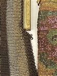 (3) Metal Mesh Ladies Purses (2) Whiting and Davis