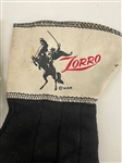 1960 Walt Disney Productions Children's Zorro Gloves