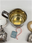 (3) Sterling Silver Baby Items