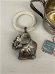 (3) Sterling Silver Baby Items