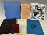 (8) Books, Catalog, Service Manuals for Jaguars