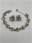 Bogoff Bracelet and Earring Costume Jewelry Set 