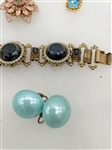 Nice Group of Vintage Costume Jewelry: Kramer, Marvella, Coro, Weiss, Others