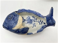 (4) 18th Century Japanese Canton Fish Bone Bowls