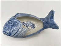 (4) 18th Century Japanese Canton Fish Bone Bowls