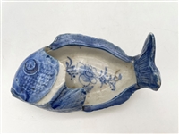 (4) 18th Century Japanese Canton Fish Bone Bowls