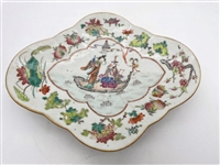 Chinese Famille Rose Footed Dish c1900's