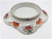 Chinese Famille Rose Footed Dish c1900's