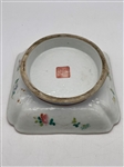 Chinese Famille Rose Footed Plate Tongzhi Mark and Period