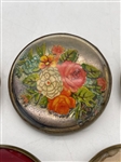 (5) Antique Horse Bridle Rosette Brooches