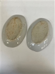 (2) Small 1000 Butterfly Chinese Porcelain Dishes