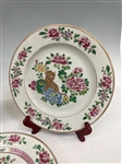 (3) Chinese Famille Rose Plates