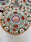 (12) Chamberlain Worcester Possibly Minton Crazy Cow Plates
