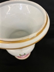 Pair of French Armorial Lidded Urns With Coat of Arms English Crest 