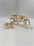 Swarovski Endangered Wildlife Tigers in Original Box
