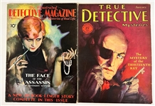 Vintage Detective Magazines, True Crime Lot