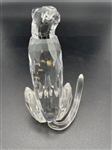 Swarovski Crystal Leopard 7610 With COA and Box