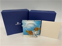 Swarovski Crystal Wonder of the Sea Harmony 2005 COA Base, Stand, Mirror and Box