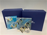 Swarovski Crystal Wonder of the Sea Community  COA Base, Stand, Mirror and Box