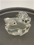 Swarovski Crystal 1991 Annual Edition The Seals COA and Box