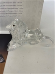 Swarovski Crystal Inspiration Africa 1995 Annual Edition Lion COA and Box