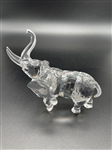 Swarovski Crystal Mother Elephant With COA and Box