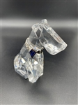 Swarovski Crystal Dog With COA and Original Box