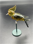 Swarovski Crystal Paradise Birds Bonriki Topaz Sterling and Crystal COA and Box