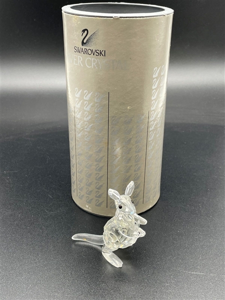 Swarovski Crystal Baby Kangaroo Original Box