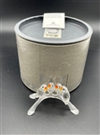 Swarovski Crystal Baby Lovebirds Color With COA and Box
