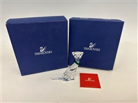 Swarovski Crystal The Cat Green Collar With COA and Box