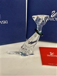 Swarovski Crystal The Cat Green Collar With COA and Box